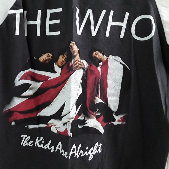 The Who Long Sleeve Cropped Graphic Band Tee - Picture 3 of 6